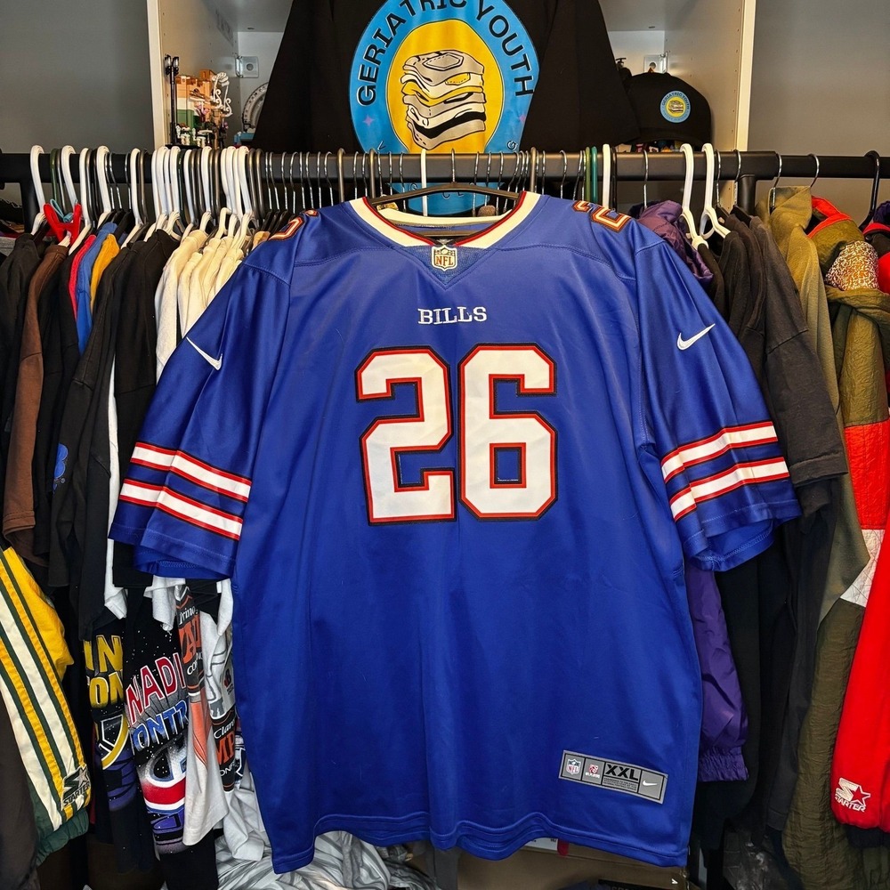 Buffalo Bills Devin Singletary #26 Nike On Field Jersey XXL